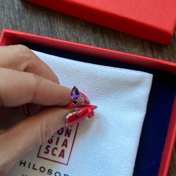 Philosophy di Lorenzo Serafini Jewelry - Baby Vine Head to Toe" Philosophy X Bea Bongiasca Ring
